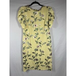 Shelby & Palmer Yellow floral dress in size 12.